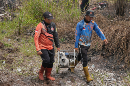 BAWA MESIN POMPA AIR