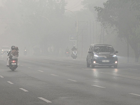 KUALITAS UDARA PALANGKA RAYA MASIH BERBAHAYA