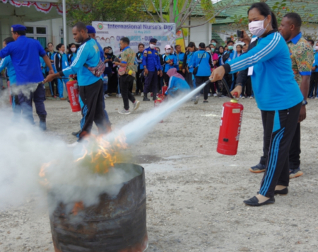 SIMULASI ANTISIPASI PEMADAMAN KEBAKARAN  