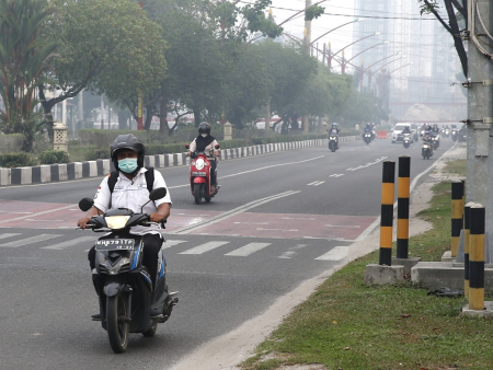 KUALITAS UDARA PALANGKA RAYA di LEVEL BERBAHAYA