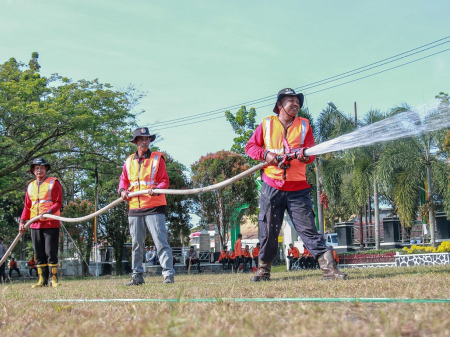 SIMULASI PENANGANAN KARHUTLA