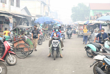 KUALITAS UDARA PALANGKA RAYA MASIH BERBAHAYA
