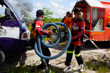 SIMULASI PENANGANAN KARHUTLA