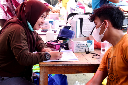 PEMERIKSAAN KESEHATAN TIM SAR