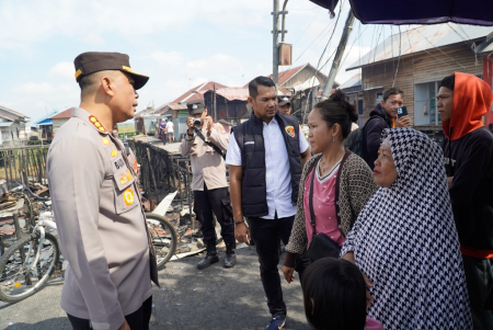 SAPA WARGA KORBAN KEBAKARAN