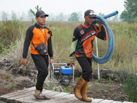 ANGKUT MESIN POMPA AIR