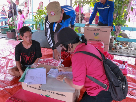 MENDATA KORBAN KEBAKARAN