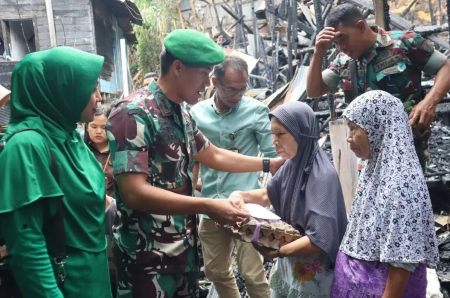  BANTUAN KORBAN KEBAKARAN di MUARA TEWEH