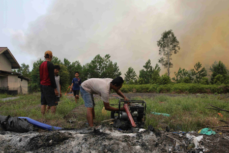 STATUS TANGGAP DARURAT KARHUTLA PALANGKA RAYA DIPERPANJANG