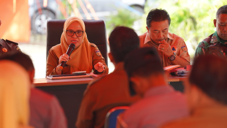 RAPAT TANGGAP BENCANA BANJIR