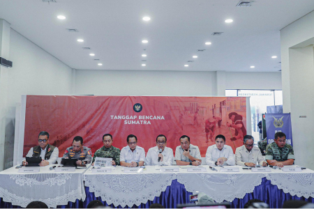 PENANGANAN BENCANA SUMATRA JADI PRIORITAS NASIONAL