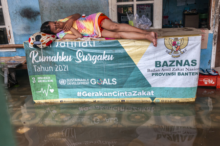 BANJIR RENDAM PEMUKIMAN DI PAMARAYAN