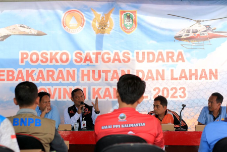 MODIFIKASI CUACA UNTUK KURANGI KEBAKARAN HUTAN 