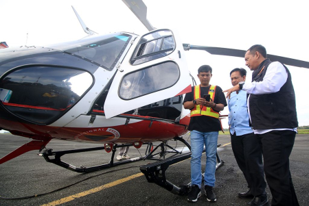 TINJAU HELIKOPTER UNTUK PATROLI UDARA