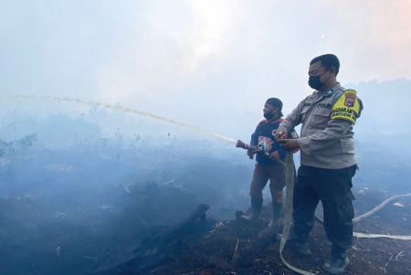 KEBAKARAN DI GUNTUNG DAMAR