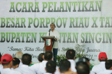PELANTIKAN PENGURUS PORPROV 2021