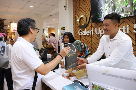 MEMBELI PRODUK GALERI UPAKARTI
