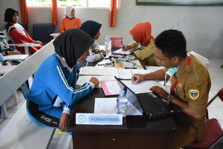 SELEKSI KESEHATAN CALON PASKIBRAKA. 