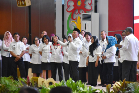 TATAP MUKA GUBERNUR KALTENG DENGAN ASN