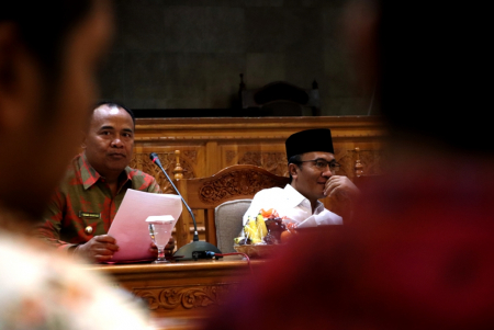 KUNJUNGAN KERJA BANGLI di  LOMBOK BARAT