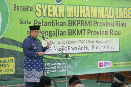 PELANTIKAN PENGURUS BKPRMI RIAU