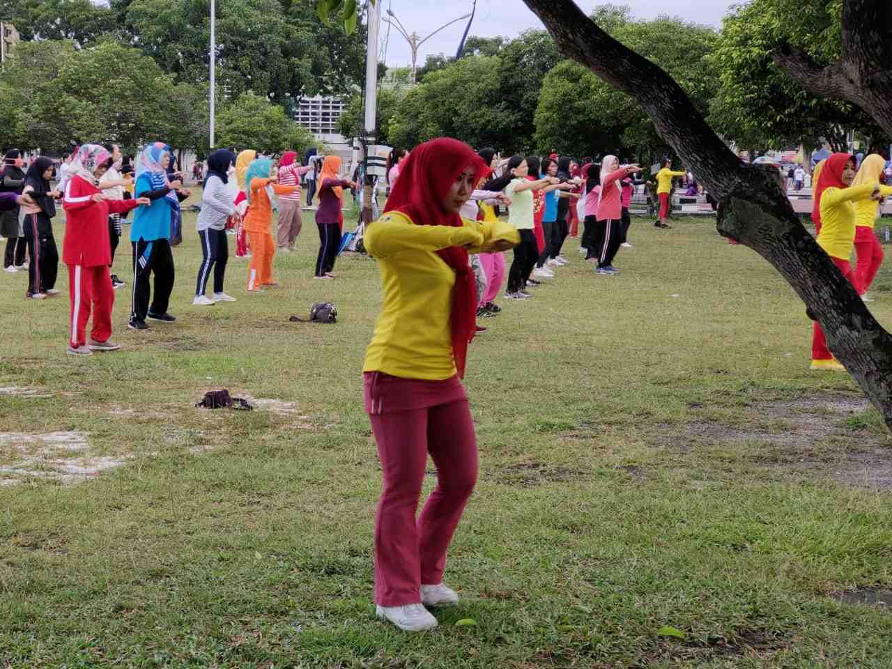 SENAM MASAL di BUNDARAN BESAR