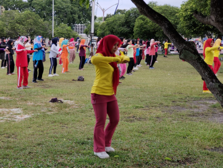 SENAM MASAL di BUNDARAN BESAR