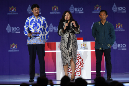 SESI PLENO KEEMPAT B20 SUMMIT INDONESIA 2022