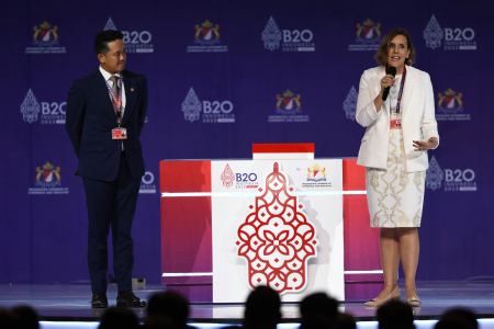 SESI PLENO KEEMPAT B20 SUMMIT INDONESIA 2022