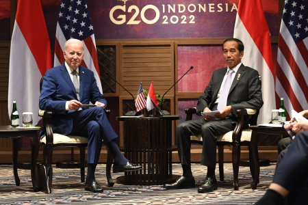 PERTAMUAN BILATERAL INDONESIA DENGAN AMERIKA SERIKAT