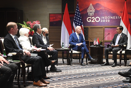 PERTAMUAN BILATERAL INDONESIA DENGAN AMERIKA SERIKAT