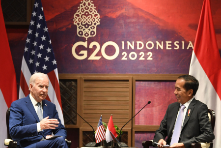 PERTAMUAN BILATERAL INDONESIA DENGAN AMERIKA SERIKAT