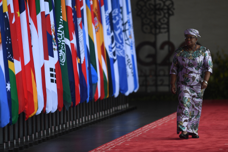 PRESIDEN JOKOWI SAMBUT DIRJEN WTO