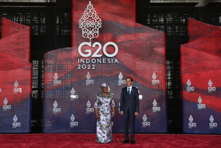 PRESIDEN JOKOWI SAMBUT DIRJEN WTO