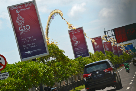 HIASAN SAMBUT KTT G20 BALI