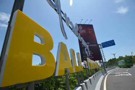 HIASAN SAMBUT KTT G20 BALI