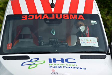 KESIAPAN AMBULANS VVIP UNTUK KTT G20