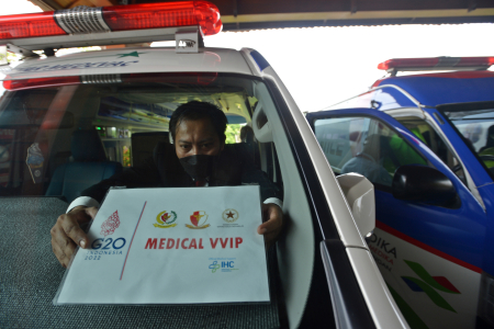 KESIAPAN AMBULANS VVIP UNTUK KTT G20