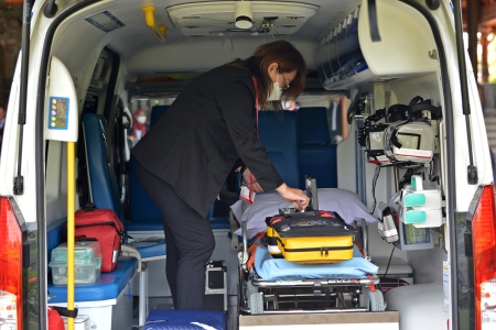 KESIAPAN AMBULANS VVIP UNTUK KTT G20