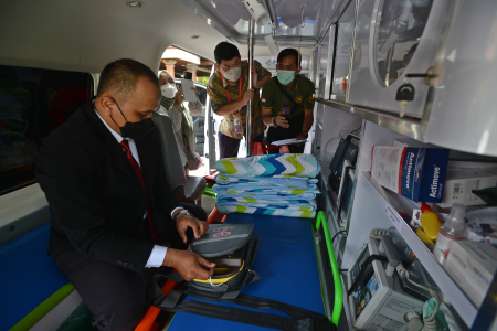 KESIAPAN AMBULANS VVIP UNTUK KTT G20
