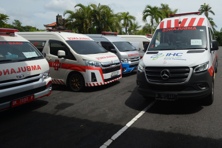 KESIAPAN AMBULANS VVIP UNTUK KTT G20