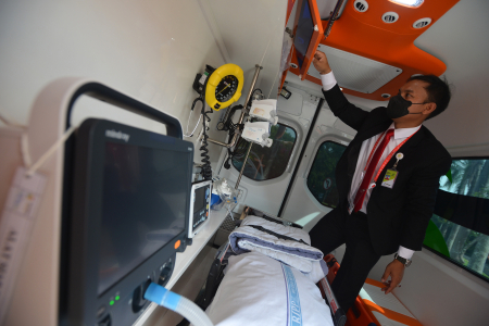 KESIAPAN AMBULANS VVIP UNTUK KTT G20