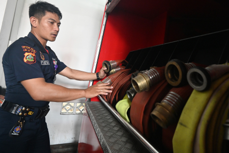 KESIAPAN PEMADAM KEBAKARAN JELANG KTT G20