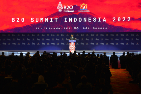 SESI PLENO V B20 SUMMIT INDONESIA 2022