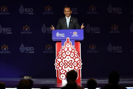 SESI PLENO V B20 SUMMIT INDONESIA 2022