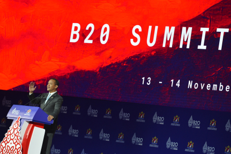 SESI PLENO V B20 SUMMIT INDONESIA 2022