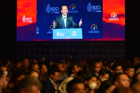 SESI PLENO V B20 SUMMIT INDONESIA 2022