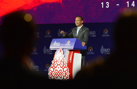 SESI PLENO V B20 SUMMIT INDONESIA 2022