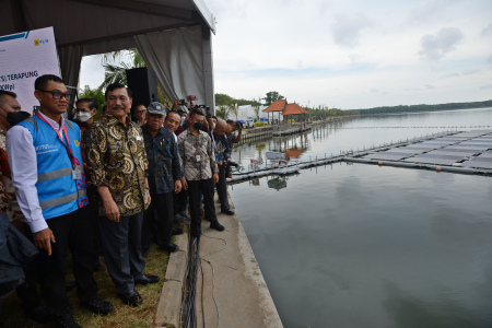 PERESMIAN PLTS WADUK MUARA NUSA DUA 