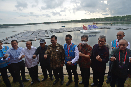 PERESMIAN PLTS WADUK MUARA NUSA DUA 